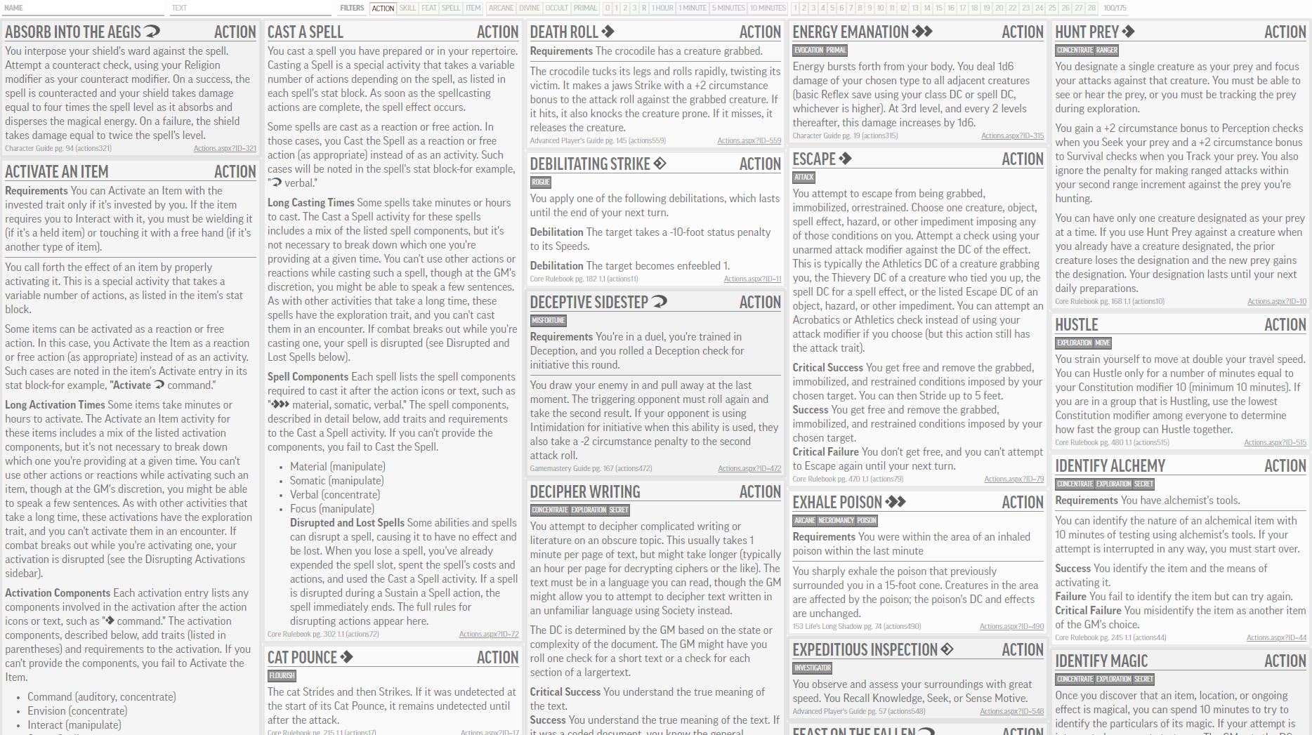 Pf2e Simplified Character Sheet Google Sheets Auto Calculating Beginner